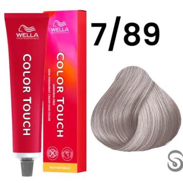 Imagem de Wella Color Touch Tonalizante 7/89 Louro Médio Pérola Cendré Rich Natu
