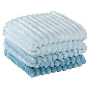 Imagem de Cobertor Casal Queen Ultrasoft Manta Flannel 2,4x2,2 Degradê Fluffy - 