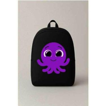 Imagem de Mochila Escolar Estampada Personagem Bolo fofo Bolsa Ideal Para Passei