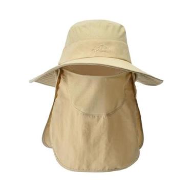 Imagem de Chapéu de Sol com Proteção UV para Pesca e Ciclismo - Secagem Rápida p
