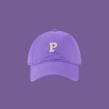 Imagem de Boné de Beisebol de Algodão Roxo - Ajustável, Unissex e Personalizável