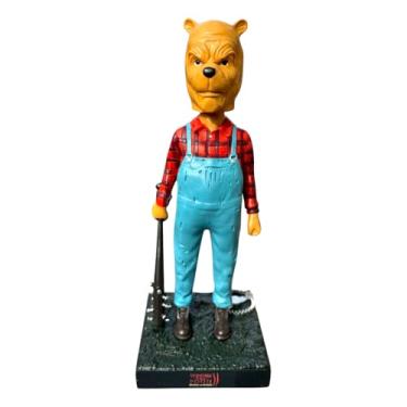 Imagem de Ursinho Pooh Blood and Honey 2 Bobblehead, estátua colecionável de poliresina premium, ITN Studios | Horror, 20 cm de altura