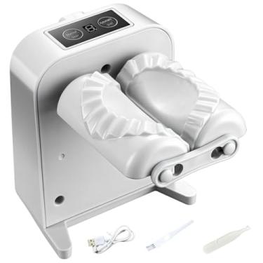 Imagem de Máquina elétrica de fazer bolinhos de massa, máquina de prensagem de bolinhos pequenos totalmente automática, molde de bolinho de massa, artefato de fazer bolinhos de massa preguiçosos de cozinha