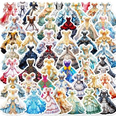 Imagem de Pacote de adesivos Lolita Dress Cartoon Decalques de vinil x50