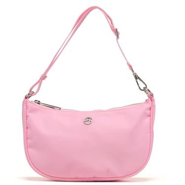 Imagem de Pander Mini bolsa de ombro feminina transversal pequena, Rosa cereja, Medium