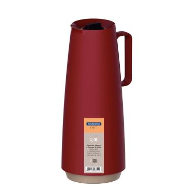 Imagem de Bule Térmico Exata 1L - Bordô - Tramontina