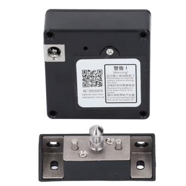 Imagem de SUNGOOYUE Fechadura Eletrônica de Armário, Fechadura Doméstica Profissional DIY, Tamanho Compacto para Armários e Cofres, Material ABS