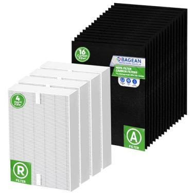 Imagem de Bagean Filtro de substituição HPA100 para purificador de ar Honeywell – Compatível com substituição de filtro Honeywell R – H13 True HEPA com filtros de carbono 99,98% das partículas e purifica o ar