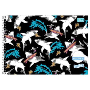 Imagem de Caderno Meia Pauta Spice Espiral 40 Folhas TILIBRA