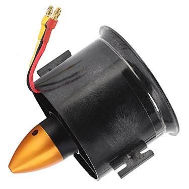 Imagem de Zerodis Edf 70mm Conjunto de Ventilador Canalizado Suprimentos Ao Ar Livre Modelos Brinquedos Modelo Acessórios de Aviação Acessórios de Aviação 6 Lâminas 3000kv Motor para Entusiastas de Avião Rc