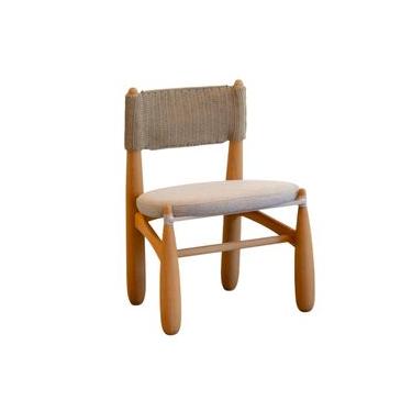 Imagem de Cadeira Aruanã Verniz Madeira Cumaru (ambiente externo) Assento em Tecido