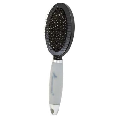 Imagem de Pente Fino Germanhart 40 Dentes | Remove Nós e Emaranhados | Pinos Suaves de Metal | Cabo em Gel Confortável | Ideal p/Cães e Gatos | Uso Diário e Acabamento (M)