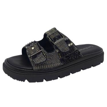 Imagem de Chinelo Feminino Papete Palmilha Conforto Macia Comfortflex