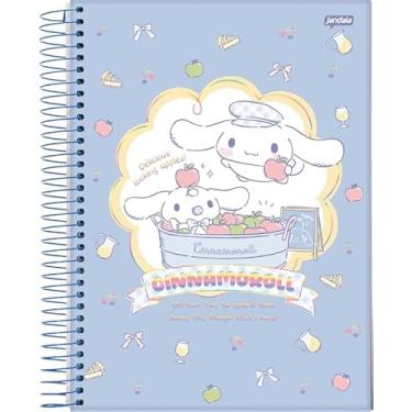 Imagem de Jandaia Caderno Universitário Cina-morol, 10 Matérias, 160 Folhas, Estilo Kawaii, Capa Decorativa, Pautado,