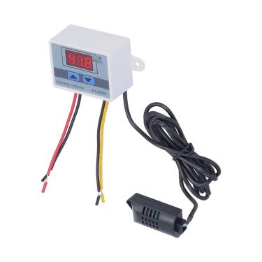 Imagem de Cryfokt Controlador de Umidade Digital Inteligente Sensor de Umidade de Alta Precisão para Crescimento de Cogumelo Com Efeito de Estufa - 1 X Controlador de Digital