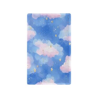 Imagem de Wassud Placa de cobertura para interruptor de luz, aquarela, decoração noturna, placa de parede para tomadas elétricas em branco 11 x 6 cm