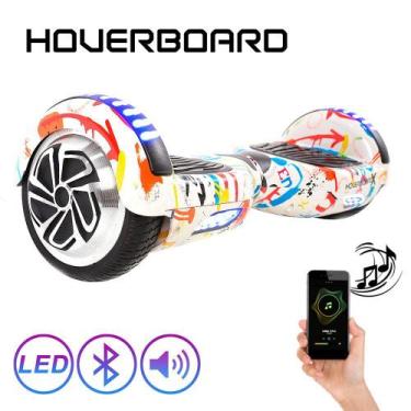 Imagem de Hoverboard Elétrico 6,5 Polegadas Grafite + Bolsa Transporte - Hoverbo