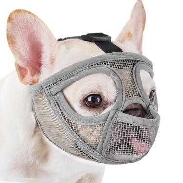 Imagem de Bozal Mayerzon de Malla Suave para Bulldog Francés con Diseño de Respi