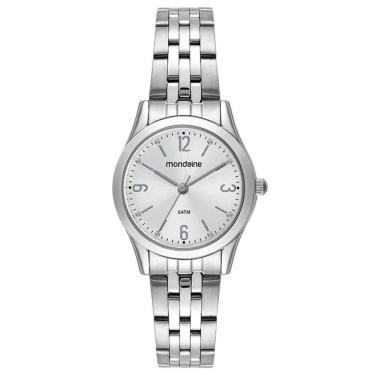 Imagem de Kit Relógio Mondaine Prata Com Colar E Brincos 32720l0mkne2k1