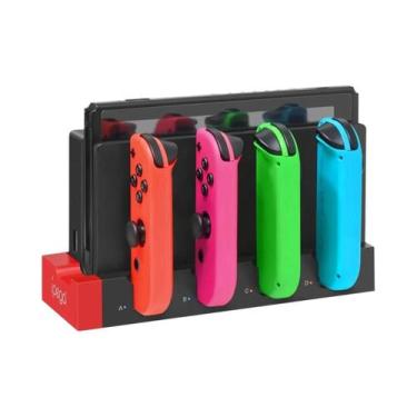 Imagem de Estação De Carregamento Para Joycon De 4 Portas Para Nintendo Switch O