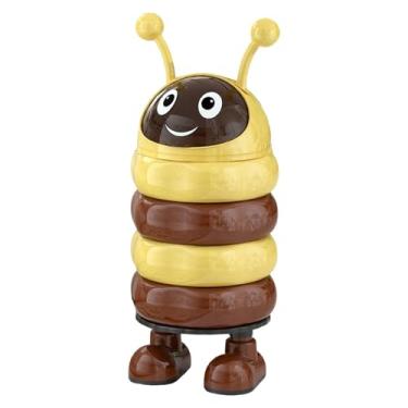 Imagem de AFXGUSD Lixeira Charmosa E com Formato Criativo, Ideal para Casa, Hotel, Sala de Estar, Apartamento E Quarto, Marrom, Tamanho real