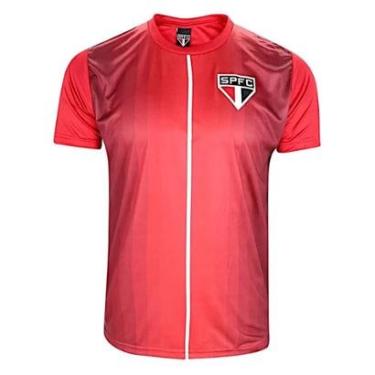 Imagem de Camiseta Esportiva São Paulo Manga Curta Licenciada Spr Sports - Kappa SP2119086-Masculino