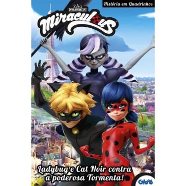 Imagem de Livro - Miraculous Ladybug - Ladybug e Cat Noir contra a poderosa torm