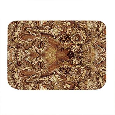 Imagem de Ainoli antiderrapante capacho de boas-vindas tapete de entrada interno externo quarto sala de estar (40cm×60cm)