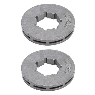 Imagem de GOWENIC Roda Dentada de Aro de Motosserra, 2 Peças, 22mm, Construção Robusta, 3/8 Pol.-10, Substituição de Longa Duração, Conjunto de Motosserra Com 10 Dentes