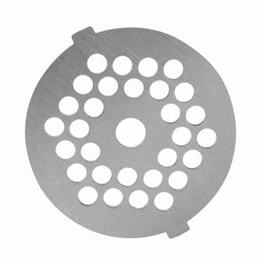 Imagem de GLOGLOW Material Dos Componentes do Moedor de Carne, Lâminas Afiadas, Próprio para Máquina de Lavar Louça, Tamanho do Furo de 5 Mm e 7 Mm, Prata, para Uso Doméstico Moedor de Carne, Liga Nan (Furo