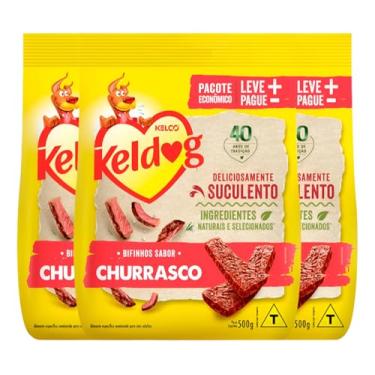Imagem de Kit Com 3un Keldog Bifinho Evolutivo Criadores Churrasco 500G