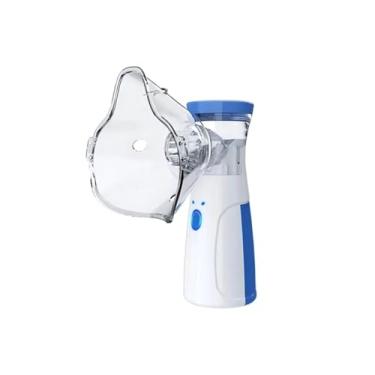 Imagem de Nebulizador Inalador Ultrassonico Sem Fio Recarregavel USB Compacto Portatil Silencioso Criança Adulto Premium