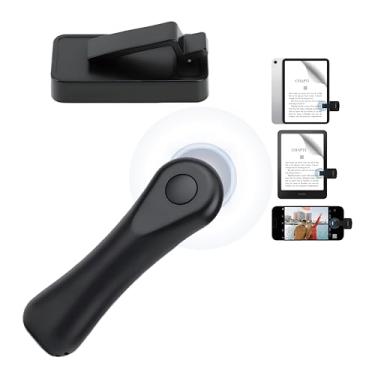 Imagem de Virador de página remoto para Kindle Paperwhite, acessórios Kindle, controle remoto para iPad, iPhone, Android, e-books, eletrônicos de tela sensível ao toque, perfeito para ler romances e tirar fotos