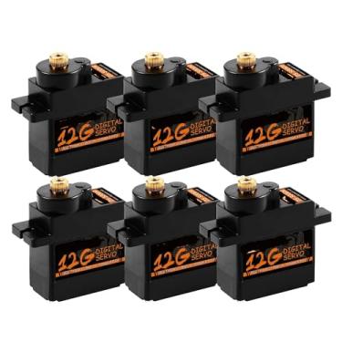 Imagem de Servo motor digital Mini Metal Gear 9g 12g 1 peça