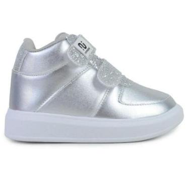 Imagem de Tênis Infantil Feminino Novopé Prata - 1403-Feminino