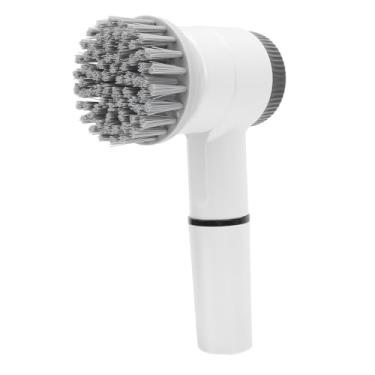 Imagem de Dioche Escova de Limpeza Elétrica Sem Fio Multifuncional Motor Potente Purificador Elétrico Ajustável de 3 Velocidades para Cozinha Banheiro Chuveiro ABS Nylon Esponja Fio de Aço Fibra