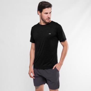 Imagem de Camiseta Poliamida Masculina Marcio May Fitness Fitness Vivant - Preta