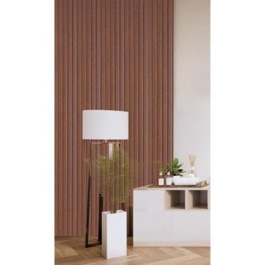 Imagem de Painel Ripado de Madeira MDF 270cmx1,5cmx6cm (0,54m²) - CASABLANCA