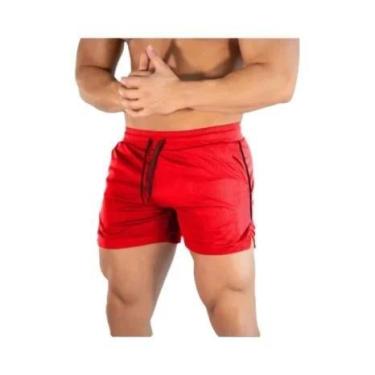 Imagem de Bermuda Esportiva Masculina plus Size Em Malha Respirável, Tendência D