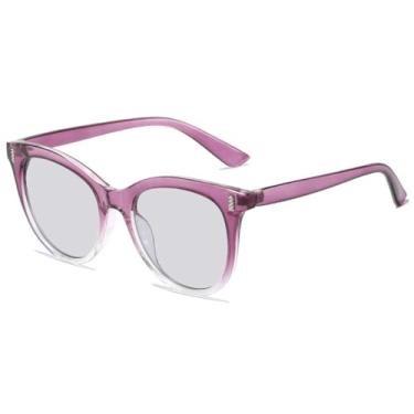 Imagem de Óculos de Sol UV400 - Cores Candy Punk com Rebites para Homens e Mulheres, Esportivos, ao Ar Livre, Corrida e Ciclismo, Roxo
