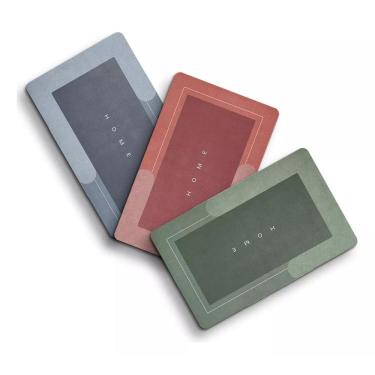 Imagem de 3 Tapetes Mágico Absorvente Antiderrapante Banheiro Box