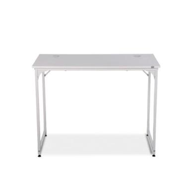 Imagem de Mesa Office Get Branca com passagem para cabos