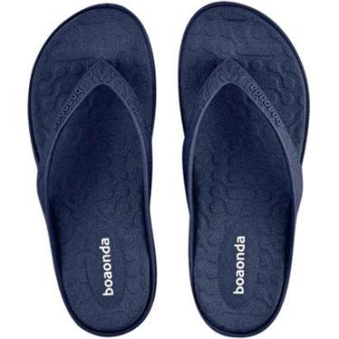 Imagem de Chinelo Dedo Feminino Ultra Conforto Borracha Boaonda 1319-100-Feminino