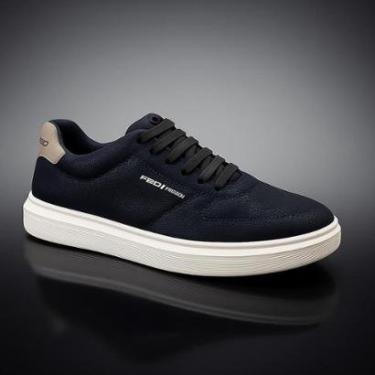 Imagem de Tênis Casual Pegada Masculino 172108-07 Preto-Masculino