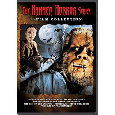Imagem de The Hammer Horror Series (Brides of Dracula / Curse of the Werewolf / Phantom of the Opera / Paranoiac / Kiss of the Vampire / Nightmare / Night Creatures / Evil of Frankenstein)