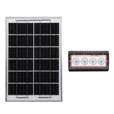 Imagem de Fockety Luzes de Inundação Solares Ao Ar Livre, Pátio de Alto Brilho Ajustável Luzes Externas Solares Lâmpada de Rua Solar LED Sem Cintilação para Varanda de Parede, Pátio, Quintal,