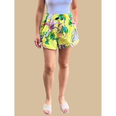 Imagem de Short Estampado Água Viva Buquê Farm-Feminino