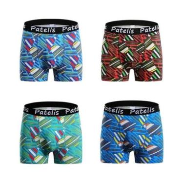 Imagem de Boxers De Algodão plus Size Para Homens 90-210kg Shorts Oversize 7XL 6