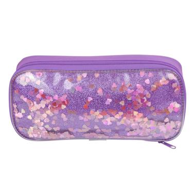 Imagem de Estojo Baú Love Breeze Glitter Dac Lilás