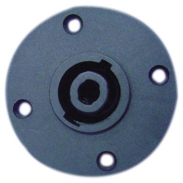 Imagem de Plugue Speakon Femea Csr Sk-099 4 Vias Grande Metal Com...